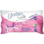 Linteo Satin Ubrousky vlhčené intimní 10 ks – Zboží Dáma