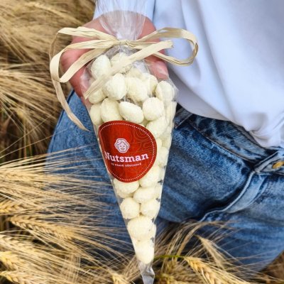 NUTSMAN Dárkový kornout MANDLE RAFFAELLO 300 g – Zboží Dáma