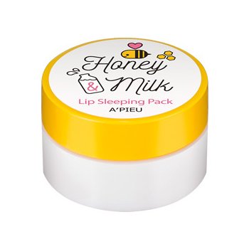 A'Pieu Honey & Milk Lip Sleeping Pack maska na rty 6.7 g
