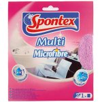 Spontex Multi univerzální utěrka z mikrovlákna 32 x 32 cm 1 ks – Zbozi.Blesk.cz