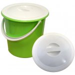 Injekton Plast Víko k vědru 12 l černá – Zboží Mobilmania