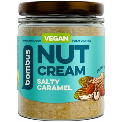 Bombus NUTS ENERGY arašídový krém slaný karamel 300 g – Hledejceny.cz