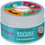 Dermacol Aroma Ritual relaxační peeling Brazilský kokos (Relaxing Body Scrub) 200 g – Zbozi.Blesk.cz