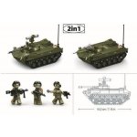 Sluban B1250 Tank BMD-2S v měřítku 1:35 – Zboží Dáma