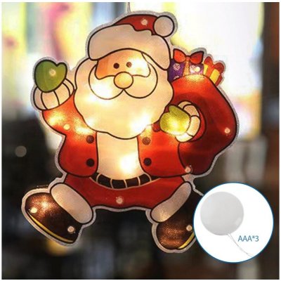 Aigostar LED Vánoční dekorace LED/3xAAA Santa 45cm B10303K6B – Hledejceny.cz