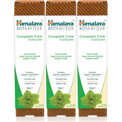 bez fluoridu Příchuť máty peprné Himalaya Botanique 150 g x 3 g – Hledejceny.cz