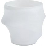 Kave Home Bílá skleněná váza Neluo 32 cm – Hledejceny.cz