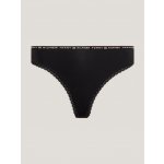 Tommy Hilfiger Dámská tanga 3-PACK FLORAL LACE THONGS UW0UW028240R7 černá – Zbozi.Blesk.cz