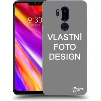 Pouzdro Picasee silikonové LG G7 ThinQ - Vlastní design/motiv čiré