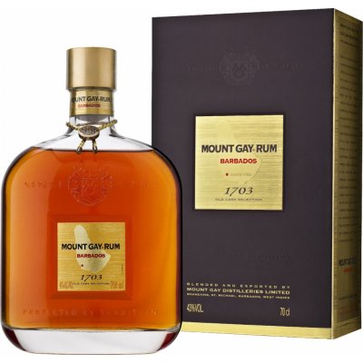 Rum Mount Gay 1703 Master Select 43% 0,7 l (karton) – Zboží Mobilmania