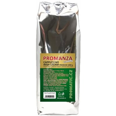 Promanza ECONOMY Cappuccino s příchutí Irish Cream PREMIUM 1 kg – Zboží Dáma