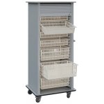 DEXTER 27 ABS vozík boxový, roletový, 1780x780x620 mm, šedá – Hledejceny.cz