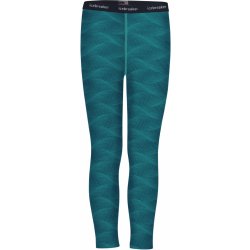 Icebreaker Kids 200 Oasis Leggings Curve Kingfisher arctic teal