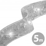 Family Vánoční LED stuha stříbrná 5 m s USB – Hledejceny.cz