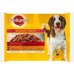 Pedigree Adult hovězí drůbeží v želé 4 x 100 g – Zboží Mobilmania