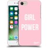 Pouzdro a kryt na mobilní telefon Apple Pouzdro Picasee silikonové Apple iPhone 7 - Girl power čiré