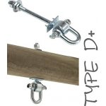 Houpačkový hák typ D+ 140mm M12 – Zboží Dáma