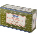 Shrinivas Satya Vonné tyčinky Green Citronella 15 g – Hledejceny.cz