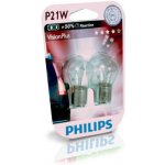 Philips VisionPlus 12498VPB2 P21W BA15s 21W – Hledejceny.cz