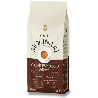 Caffe Molinari Intenso zrnková 0,5 kg – Hledejceny.cz