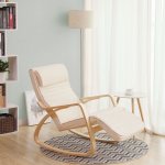 SongmicsHome Houpací křeslo SWING béžová LYY10M – Zbozi.Blesk.cz