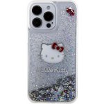 Hello Kitty Liquid Glitter Electroplating Head Logo iPhone 15 Pro Max čiré – Hledejceny.cz