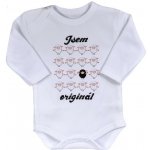 Dětské body s českým nápisem JSEM ORIGINÁL – Zboží Dáma