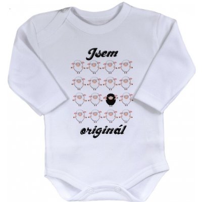 Dětské body s českým nápisem JSEM ORIGINÁL – Zboží Dáma