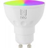 Žárovka Immax NEO Smart žárovka LED GU10 4,8W RGB+CCT barevná a bílá, stmívatelná, zigbee