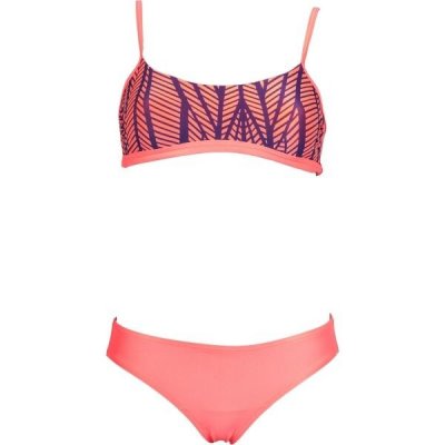 Axis Swimsuit dámské dvojdílné plavky lososová – Sleviste.cz