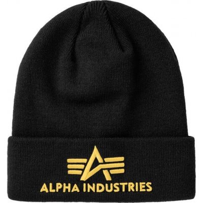 Čepice Alpha 3D Beanie černá žlutá – Hledejceny.cz