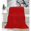 Deka Bellatex polyester červená deka 150x200
