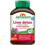 Jamieson Liver detox Herbal complex Ostropestřec mariánský + Artyčoka a Kurkuma 30 tablet – Hledejceny.cz