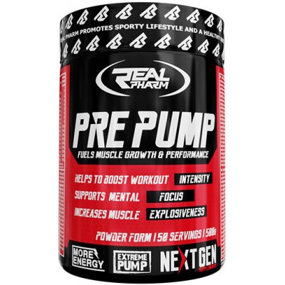 Real Pharm Pre Pump 500 g – Hledejceny.cz