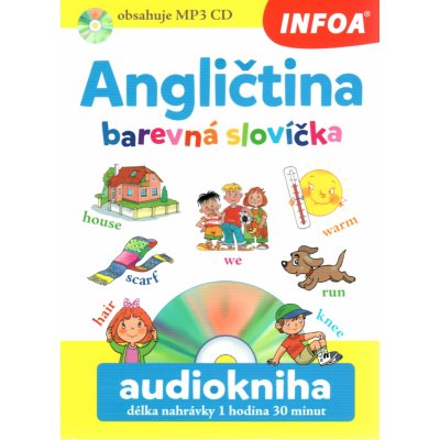 Šamalíková Pavlína: Angličtina barevná slovíčka + CDmp3 Kniha – Zboží Mobilmania