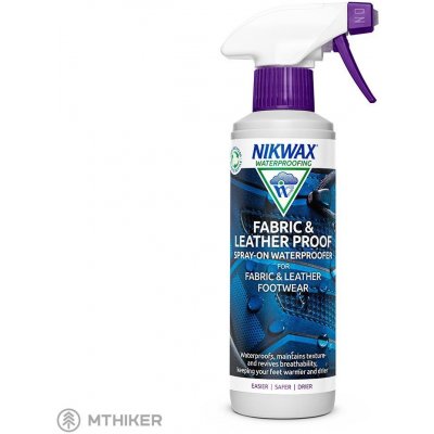 Nikwax Fabric and Leather Proof 300 ml – Zboží Mobilmania