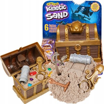 Kinetic sand honba za pokladem Spin Master Kinetic Sand – Zbozi.Blesk.cz