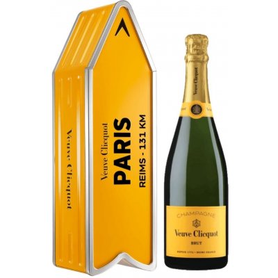 Veuve Clicquot Arrow Paris Brut 12,5% 0,75 l (karton) – Zboží Dáma