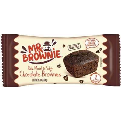Mr.Brownie Brownies s belgickou čokoládou 50 g – Zboží Dáma