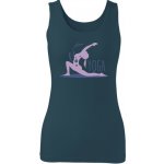 Tričko s potiskem Jóga dámské Námořní modrá – Sleviste.cz