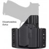 Pouzdra na zbraně RH Holsters kydex pro Glock 43X MOS + TLR-7 Sub levé poloviční swtg 45 mm černé