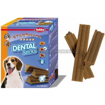 Nobby StarSnack Dental Sticks medium 560 g, 28 ks