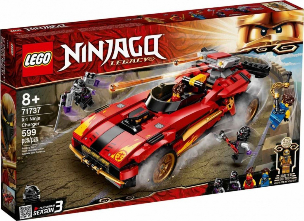 LEGO® NINJAGO® 71737 Kaiův červený bourák