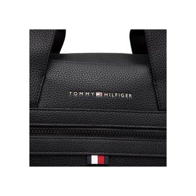 Tommy Hilfiger Brašna na notebook Essential Pu Computer Bag AM0AM09507 Černá Imitace kůže/-Ekologická kůže 00