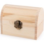 Prima-obchod Dřevěná krabička k dozdobení truhla, barva přírodní – Zboží Dáma Prima-obchod Dřevěná krabička k dozdobení truhla, barva přírodní – Zboží Dáma