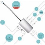 i-tec USB-C Metal Nano Dock HDMI/VGA with LAN + Power Delivery 100 W C31NANODOCKVGAPD – Zboží Mobilmania