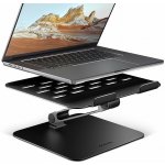 AXAGON STND-LQB hliníkový HQ stojan na notebook 10"-17.3" nastavitelná výška a úhel, černý – Zboží Živě