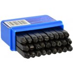 GEKO Razidla písmenková, 4 mm, 27 písmen – Zboží Mobilmania