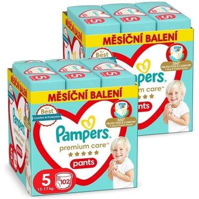 Pampers Premium Care Pants 5 204 ks – Hledejceny.cz