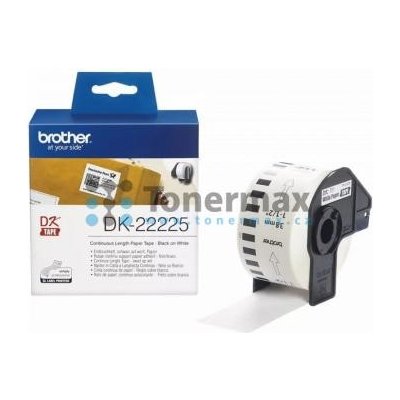 Brother DK-22225, bílá páska / černý tisk originální – Hledejceny.cz